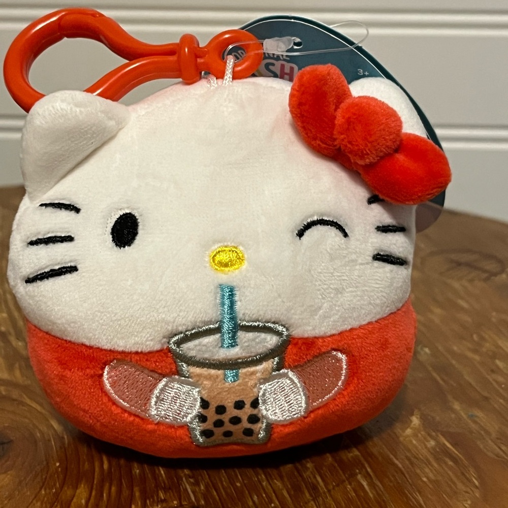 Hello Kitty Squishmallow Clip